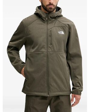 The North Face Quest Hooded Zip Performance Track Jacket - Green