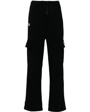 Aape By A Bathing Ape Pantalones cargo con logo - Negro
