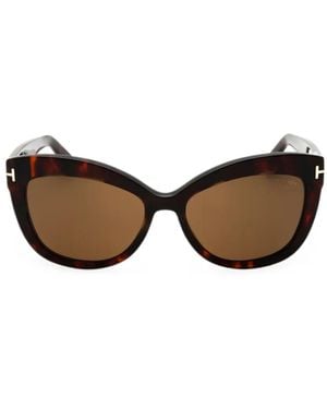 Tom Ford Cat-Eye Sunglasses - Brown