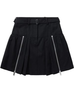 3.1 Phillip Lim ジップディテール スカート - ブラック