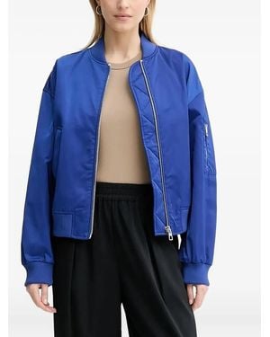Marc O' Polo Zip-Up Bomber Jacket - Blue