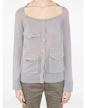 Kiko Kostadinov Kreiner Cardigan - Gray