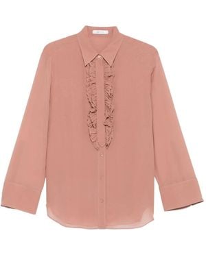 Dorothee Schumacher Camicia Con Ruches - Rosa