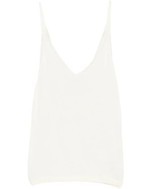 N°21 V-Neck Top - White