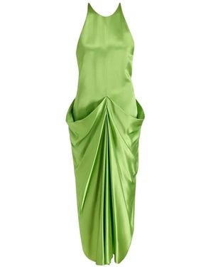 KHAITE Kent Dress - Green