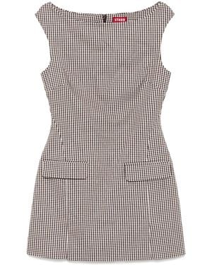 STAUD Walker Dress - Gray