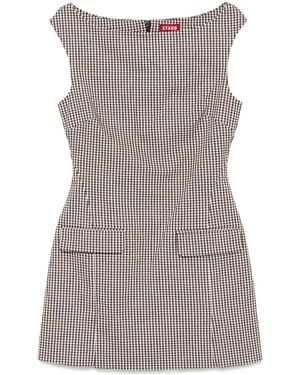 STAUD Walker Dress - Grey