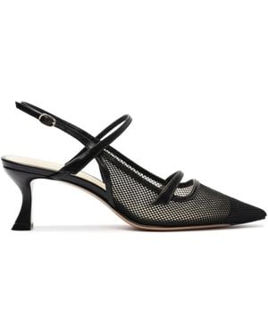Alexandre Birman Tita Mesh 60mm パンプス - ブラック
