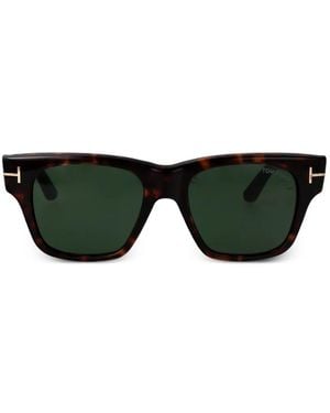 Tom Ford Caine Square-Frame Sunglasses - Black