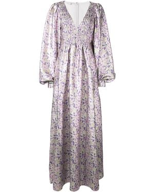 Stella McCartney Floral Silk-blend Dress - Multicolour