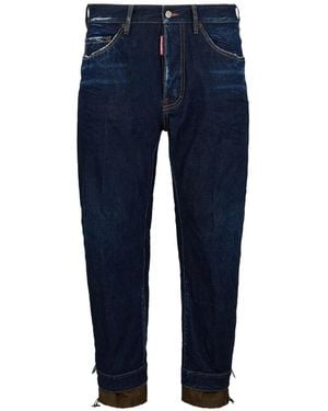 DSquared² Jean À Effet Usé - Blue