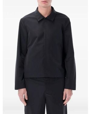 BERNER KUHL Officer Wool Shirt Jacket - Blue