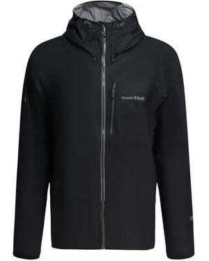 Montbell Hooded Zip Jacket - Black