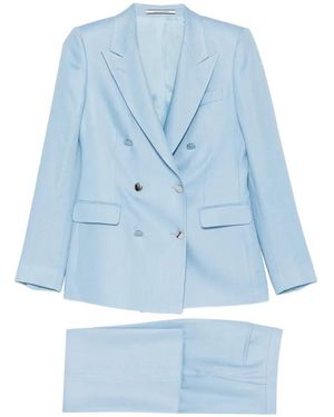 Tagliatore Double-Breasted Blazer - Blue