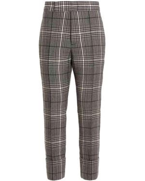 SAPIO Pantalones a cuadros - Gris