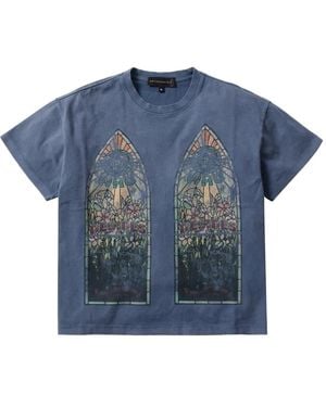 Who Decides War Graphic T-Shirt - Blue