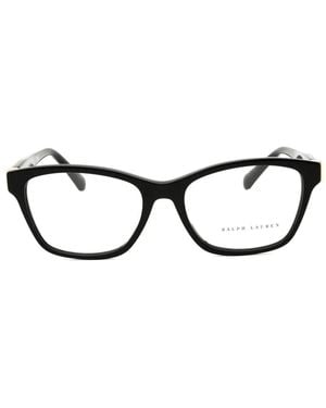 Ralph Lauren Rectangle-Frame Glasses - Black