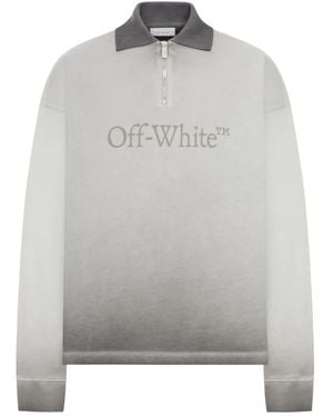 Off-White c/o Virgil Abloh Polo laundry skate degradÉ - Grigio