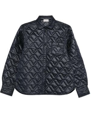 Moncler Quilted Pocket Overshirt - Blue