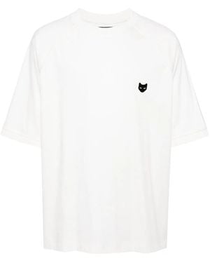 ZZERO BY SONGZIO T-Shirt Love Panther - Bianco