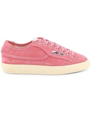 Autry Windscape Low Suede Sneakers - Pink