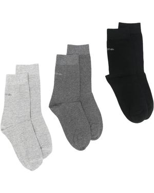 Marc O' Polo Logo Socks - White