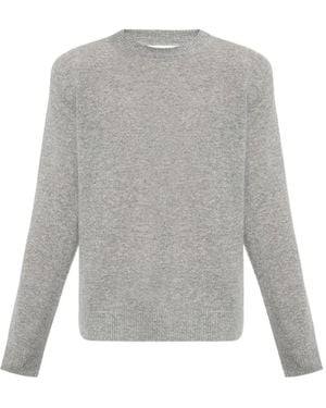 Samsøe & Samsøe Jersey Nobis De Cachemira - Gris