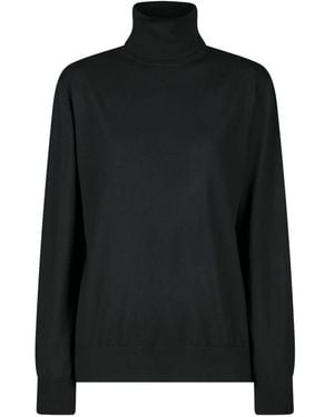 Dries Van Noten タートルネック セーター - ブラック