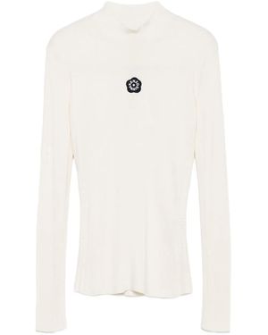 KENZO Boke Flower 2.0 Mock-Neck Top - White