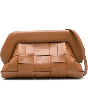 THEMOIRÈ Bios Clutch - Braun
