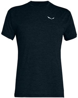 Salewa Logo-Print T-Shirt - Black