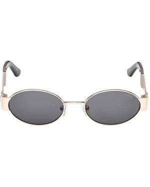 GUESS EYEWEAR Oval-Frame Sunglasses - White