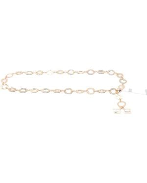 Cult Gaia Ceinture Brielle En Chaîne - Natural