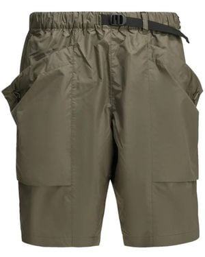 Goldwin Water-Repellent Shorts - Green