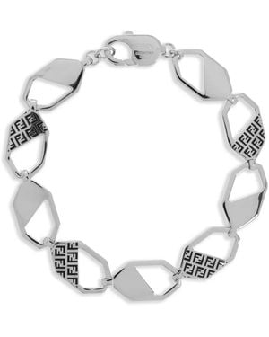 Fendi Hexagon Bracelet - Metallic