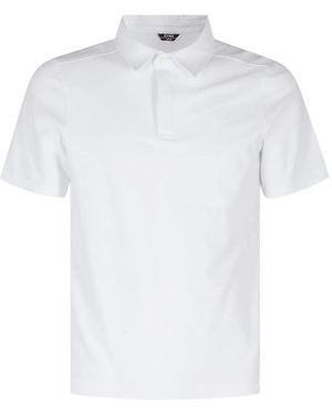 K-Way Short-Sleeved Polo Shirt - White
