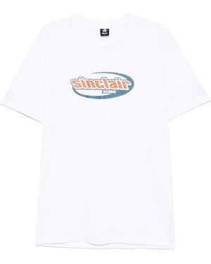 Sinclair T-Shirt Con Logo - Bianco