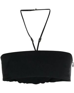 DSquared² Halterneck Bralette Top - Black