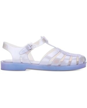 Melissa Translucent Strappy Sandals - White