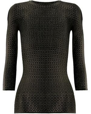 Wolford Langärmeliges Oberteil - Schwarz