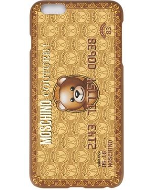 Moschino Credit Card Iphone 6 Plus Case - Metallic
