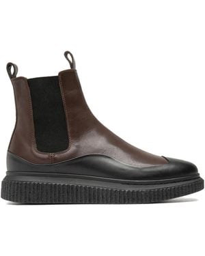 Officine Creative Leather Boots - Brown