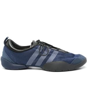 Y-3 Sneakers mit Netzeinsatz - Blau