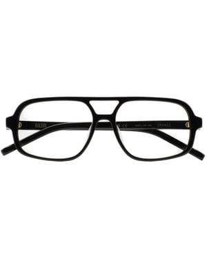 Kaleos Eyehunters Grange Pilotenbrille - Schwarz