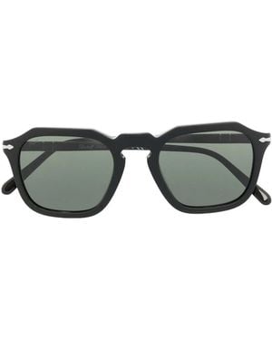 Persol Occhiali Da Sole Squadrati - Nero