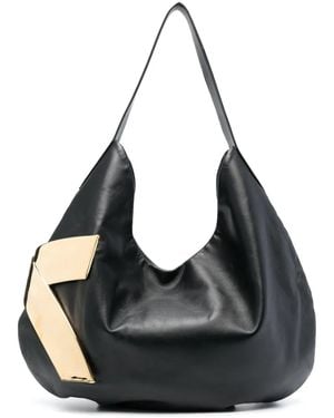 Genny Bolso De Hombro Con Forma De X - Negro