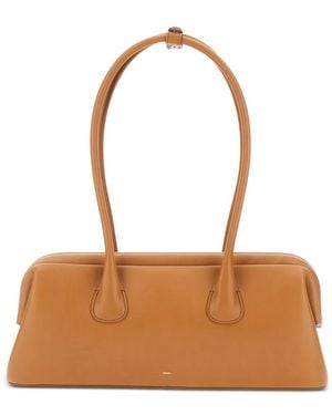 OSOI Boat Wide Schultertasche - Braun