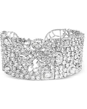 Hzmer Jewelry Stardust Mirage cuff bracelet - Blanco