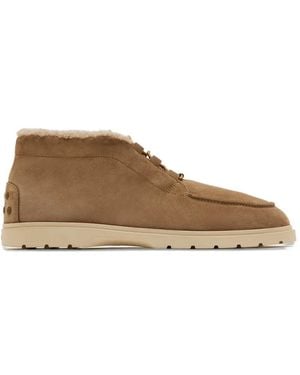Tod's Stiefel Aus Wildleder - Braun
