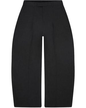 About Blank Pleated Trousers - Blue
